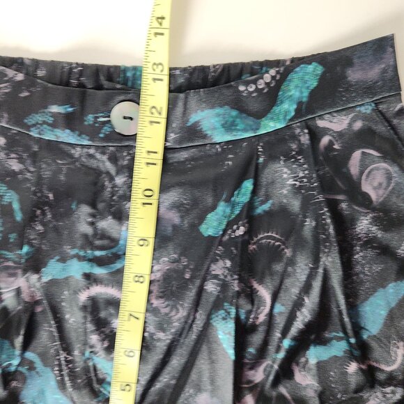 BlackMilk Abyss Wide Leg Satin Cargo Pants high waist 8 Aus / XS 4 US - Picture 7 of 14